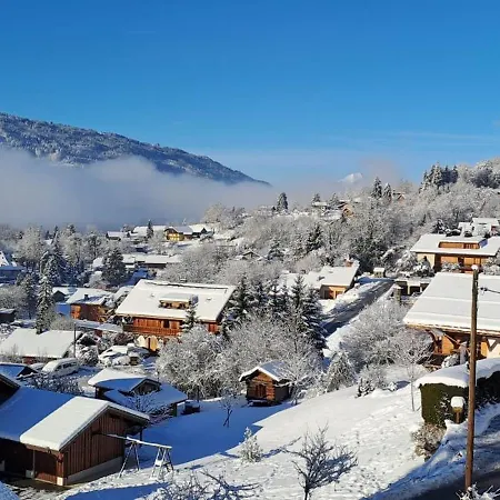 Plein Soleil Modern 3 Bedroom Apartment With Stunning Mountain Views Samoens Exterior photo
